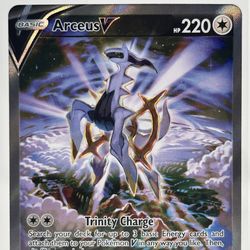 arceus v pokemon card value Arceus V Pokemon Brilliant Stars #165 CGC 9