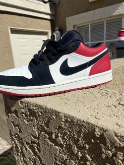 Jordan 1 Low Black Toe