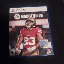 Playstation 5 Madden 25 No Scrathes