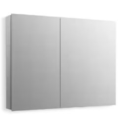 Embark Slim 35” W x 26” H Rectangular Two Door Medicine Cabinet with Mirror