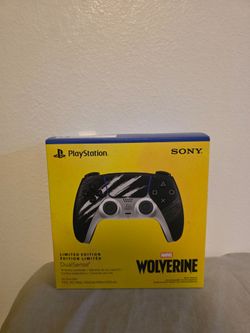 Brand New Marvel’s Wolverine Adamantium Limited Edition DualSense PS5 Controller