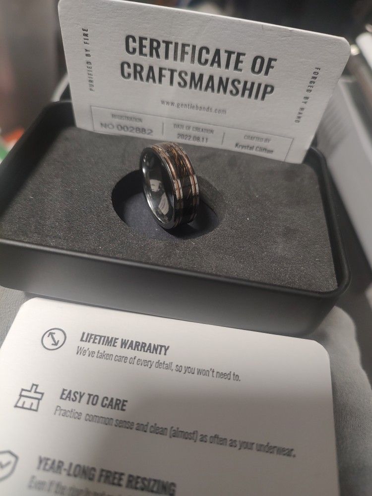 Gentlebands Custom Ring Size 11