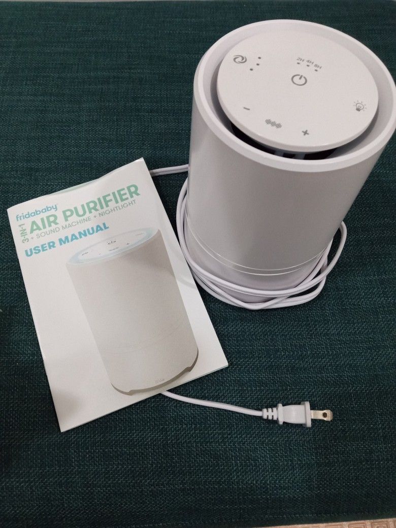 Air Purifier Fridababy+Sound Machine+Nightlight