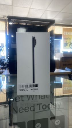 iPhone 17 Air 256GB/ Black / PAYMENT AVAILABLE/WARRENTY