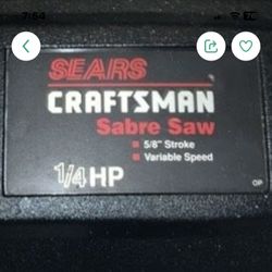 USED - Craftsman (Sears) Sabre Saw/Jig Saw