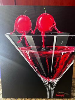 Michael Godard Cosmo in love Canvas Art