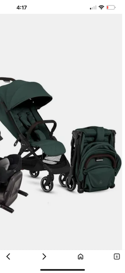Nuna stroller w car seat