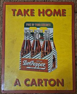 Vintage Dr.Pepper sign