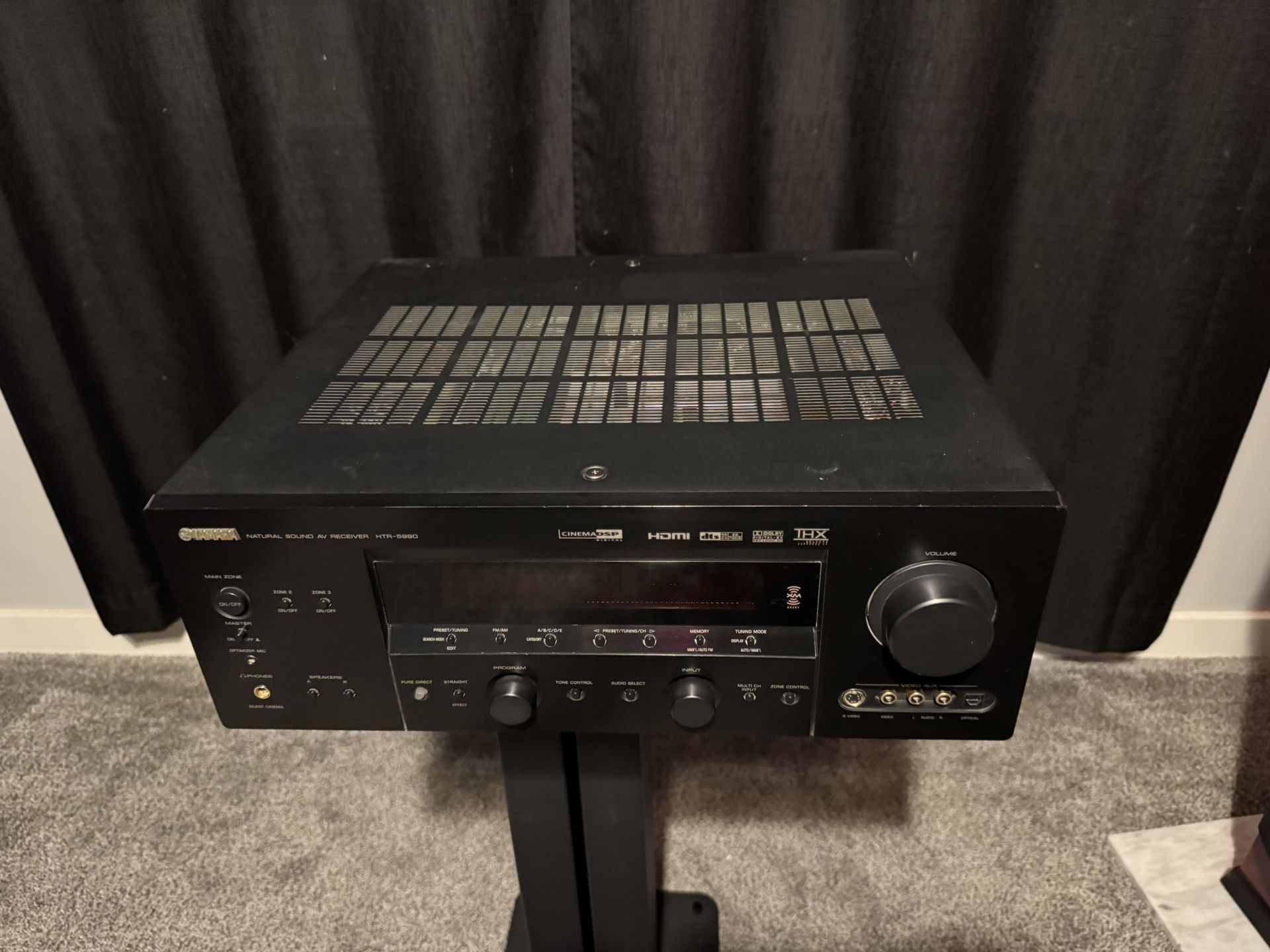 Yamaha HTR-5990 A/V Receiver (Please Read)
