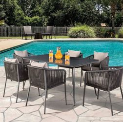 7-Piece Outdoor Patio Dining Set