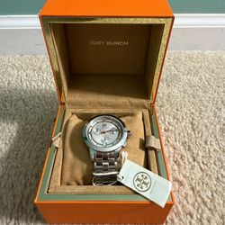 beautiful brand new tory burch women watch with brand new battery installed today (3/14/26) (MUST SELL TODAY)