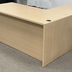 Desk Executive Modern L‑Shape Desk – Straight Design