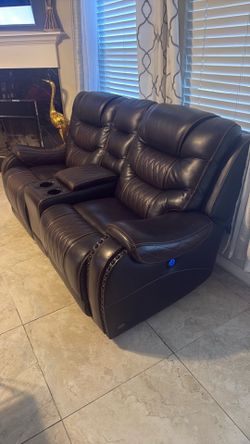 Eric Church Leather Sofa Set/ Authentic Leather