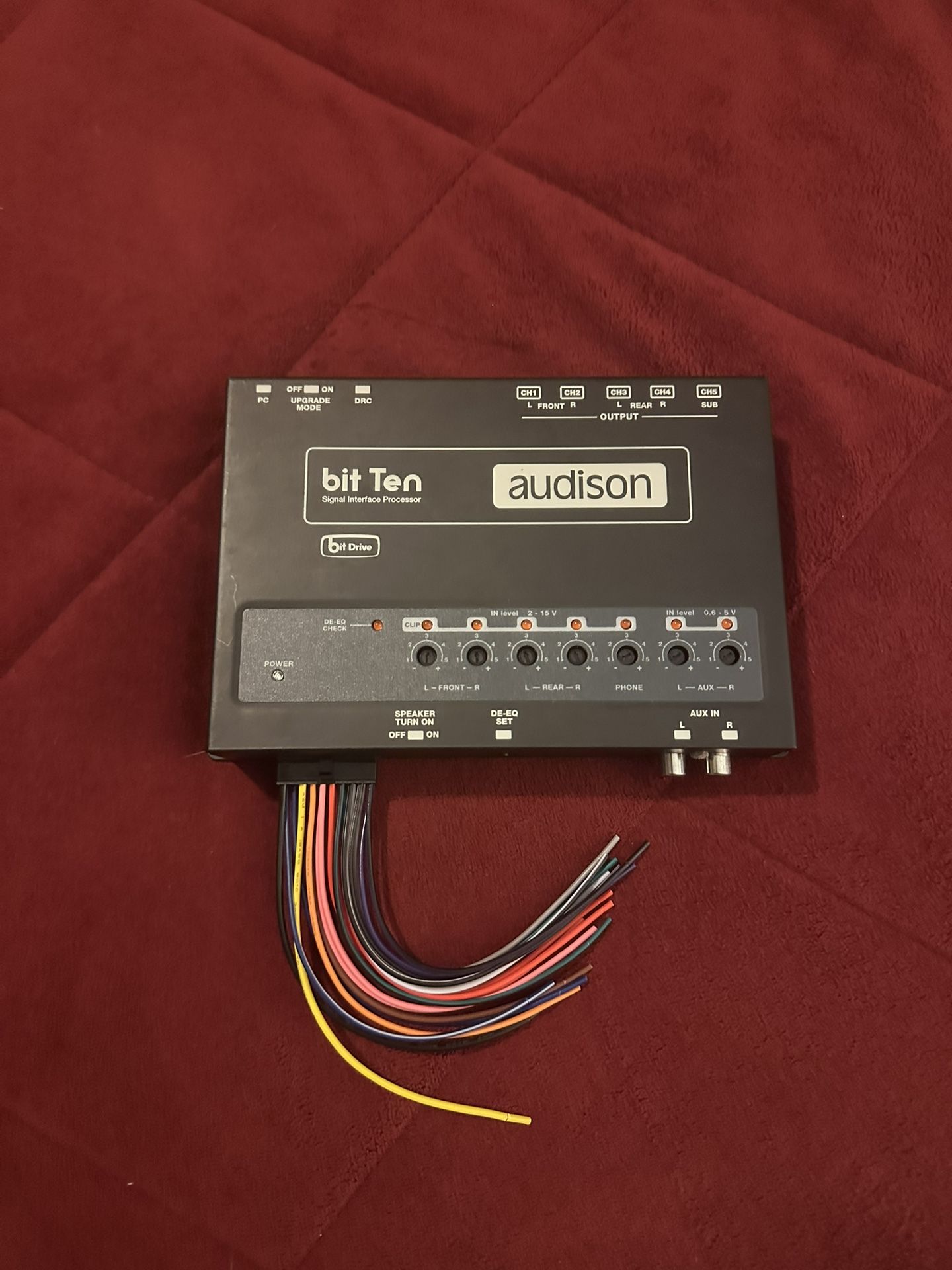 Audison Bit Ten signal interface processor
