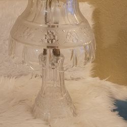 Antique Crystal Lamp 