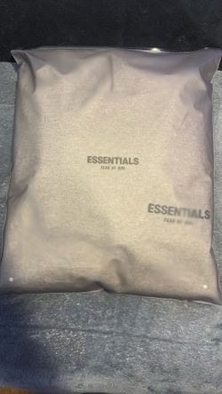 Essentials Hoodie, Gray, Medium