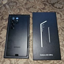 **Samsung Galaxy S25 Ultra – Black, 1TB, Factory Unlocked** 