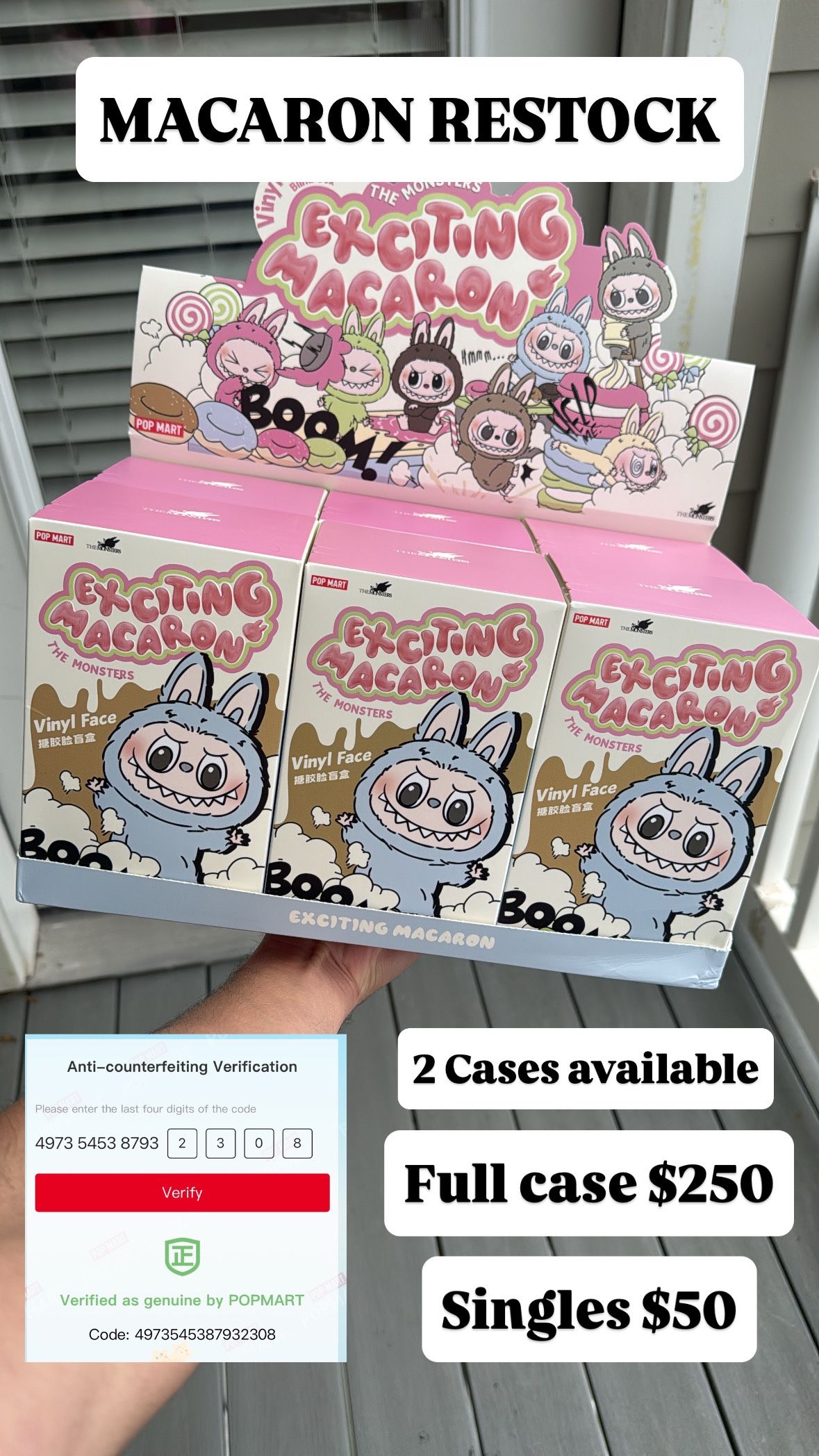 Labubu Macaron (CHECK DESCRIPTION)