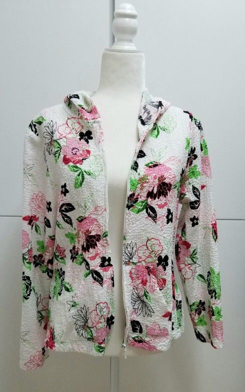 Floral Windbreaker