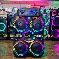 Bocina IBASTEK 0852B Bluetooth Speaker 🔥Pro Audio Sound 🔥Wireless Mic Included 🔥AMAZING PRICE 