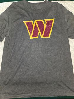 Fanatics Nfl Washington Commanders Graphic Gray mens  Shirt Size Large new