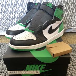 Jordan 1 OG Lucky Green Sz 9