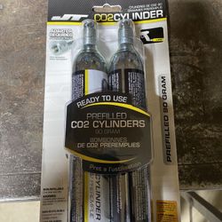 JT 90 Gram C02 Cylinders  (2-pack)