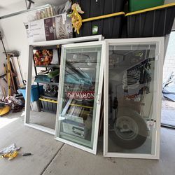 Sliding patio door with built in blinds