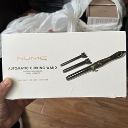 NuMe Automatic rotating 3 in 1 Curling Iron Set