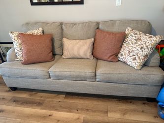 Taupe Sleeper Sofa