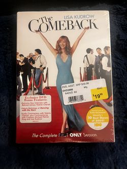Rare HBO “The Comeback” DVD – NEW & Sealed! Lisa Kudrow Cult Classic!