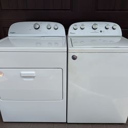 LIKE NEW WHIRLPOOL WASHER AND DRYER