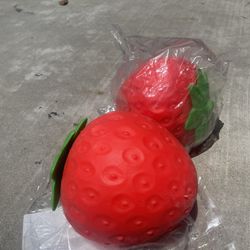 Jumbo Squishy Strawberries 🍓