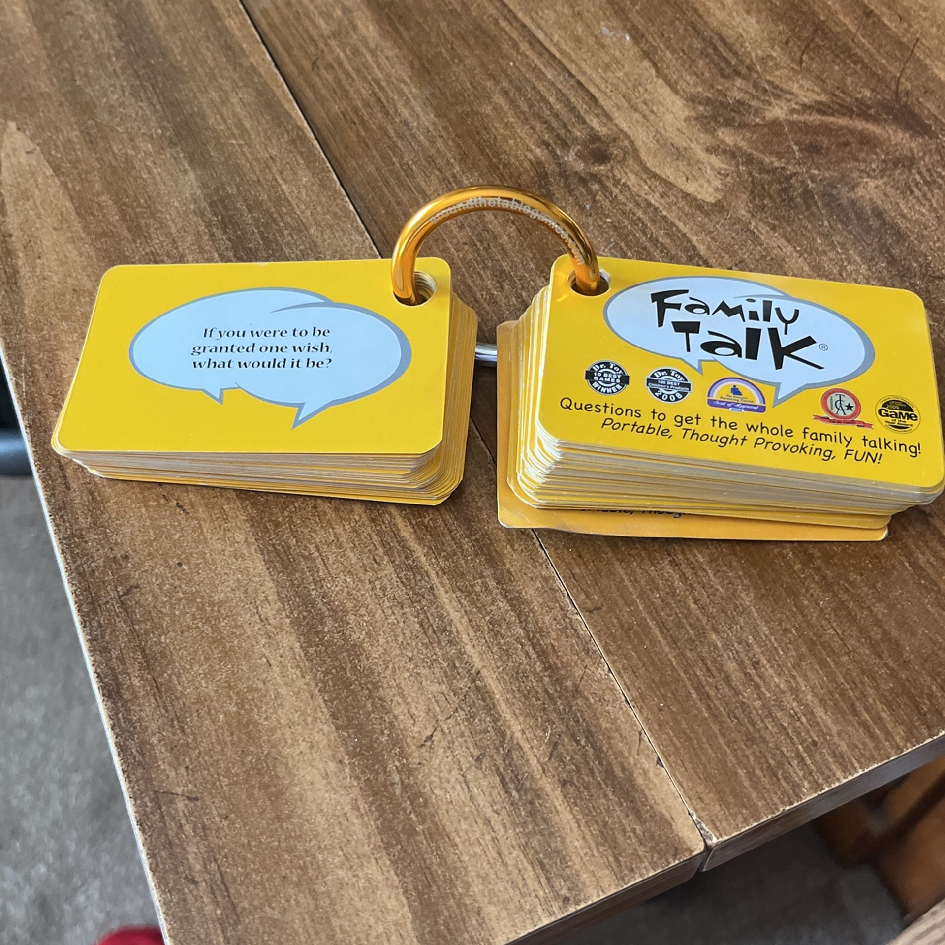 Family Talk Game Cards