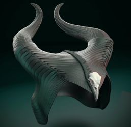 Maleficent head piece