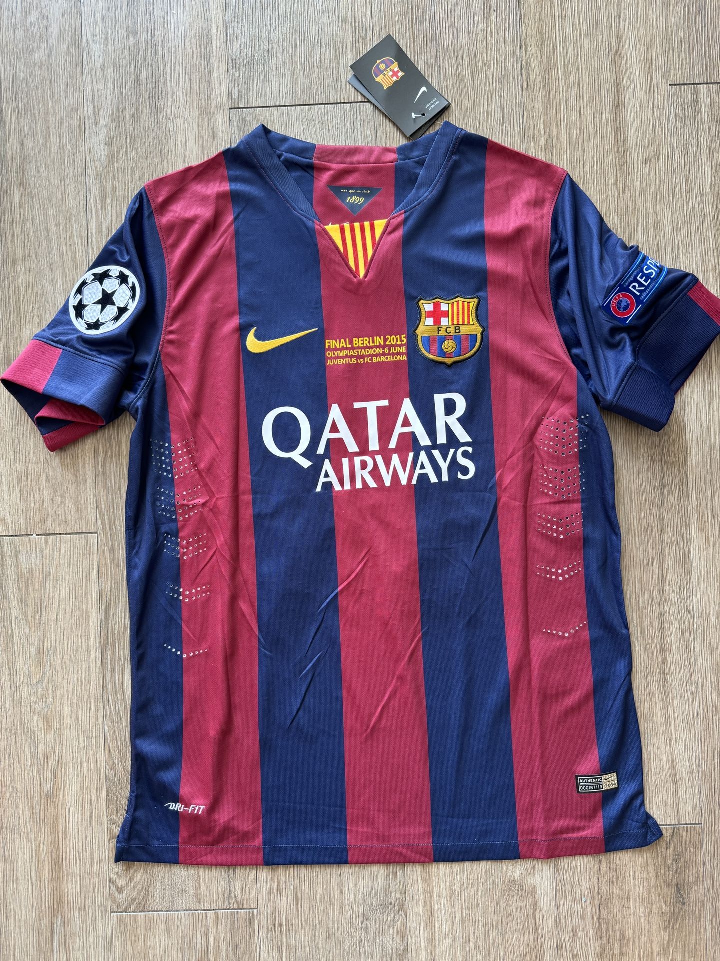 Barcelona Jersey Neymar Soccer Playera Futbol Camiseta Size L