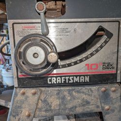 10" Craftsman table saw