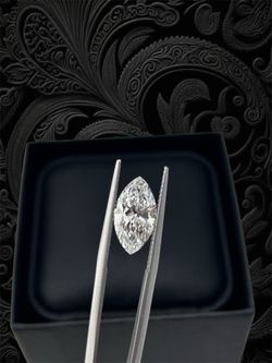 3.06 Carat lab-grown marquise shape certified Diamond 💎