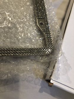 Rhinestone license plate