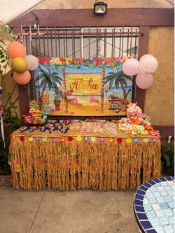 Luau Party decorations