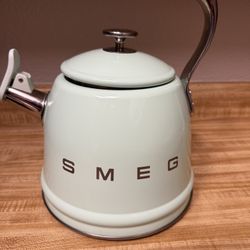 SMEG NEW Kettle Retro-style Pastel green Glossy $100