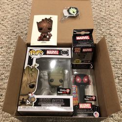 Black Friday Funko Pop Box - Groot Gamer Non Chase 