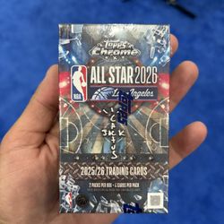 Topps Chrome All STAR 2026 cactus jack Box