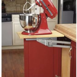 Rev-A-Shelf heavy duty lift system for kitchen aid or appliances