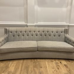 Bernhardt Sofa Upholstered Pistachio Green 