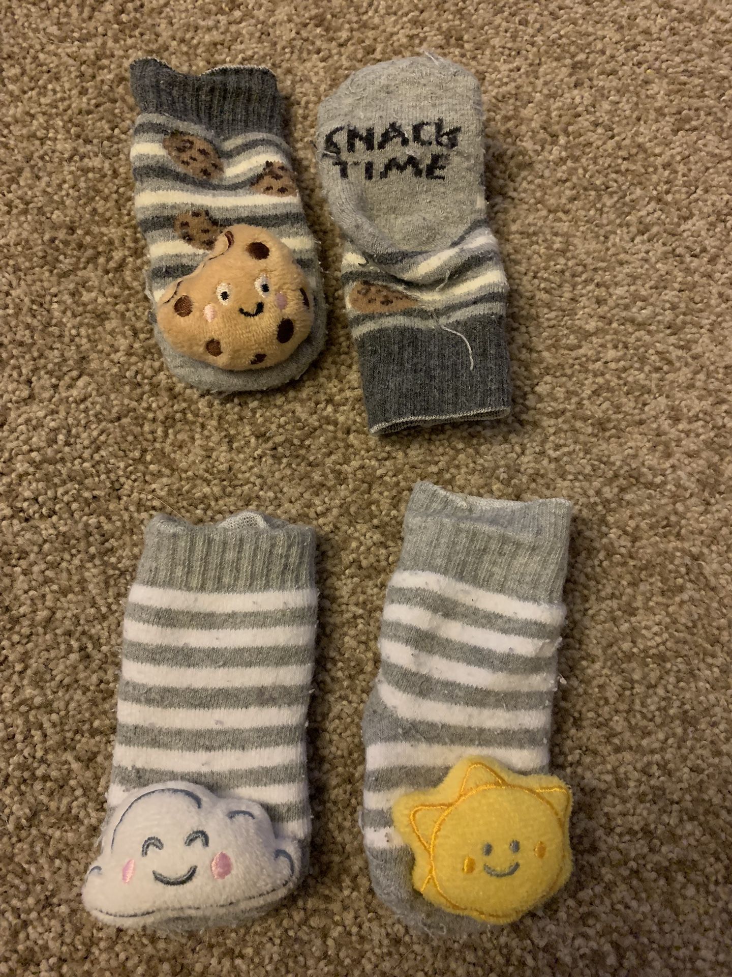 Baby Rattle Socks (all For $5)