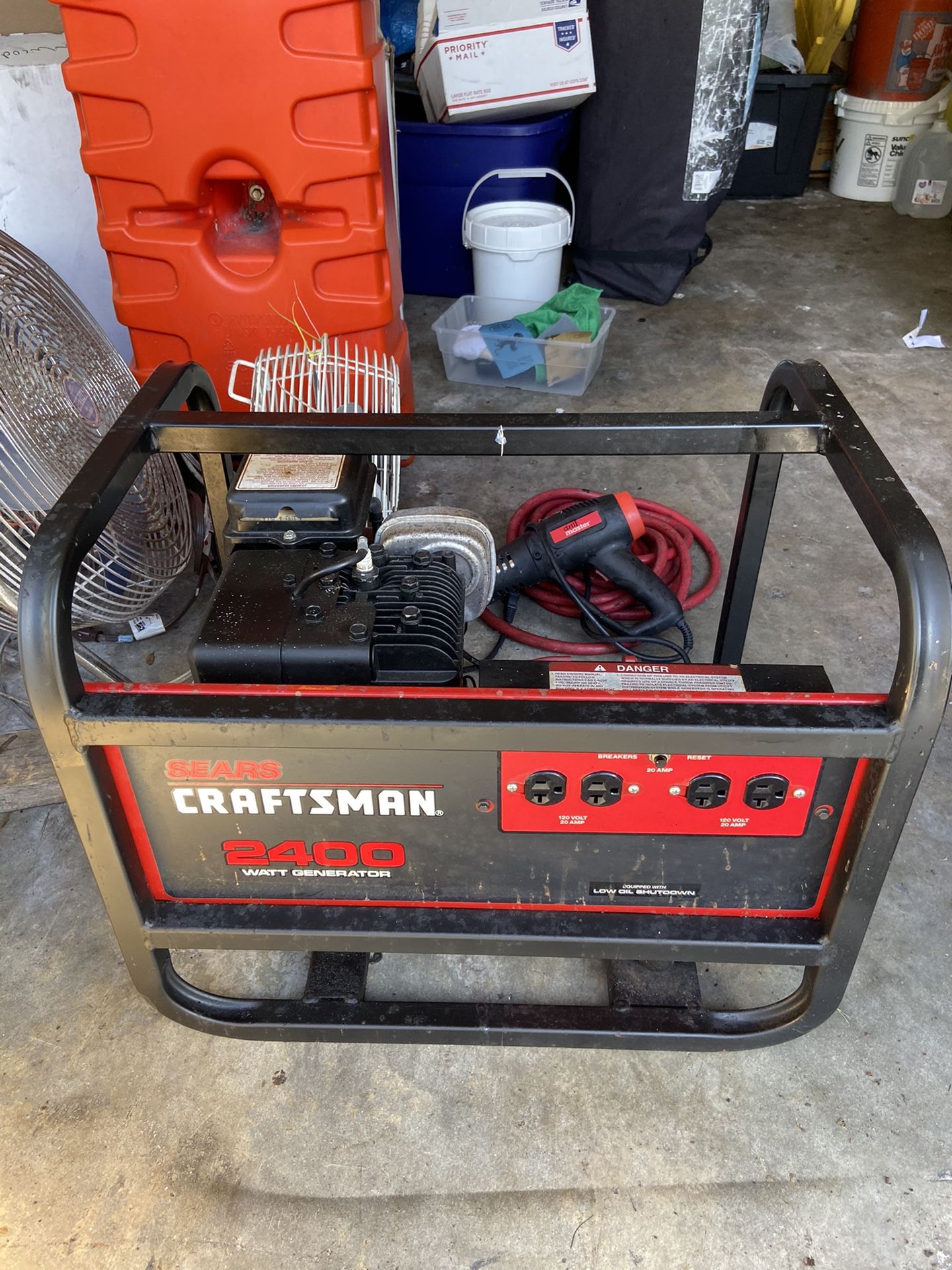 Craftsman 2400 Generator Briggs & Stratton 5HP