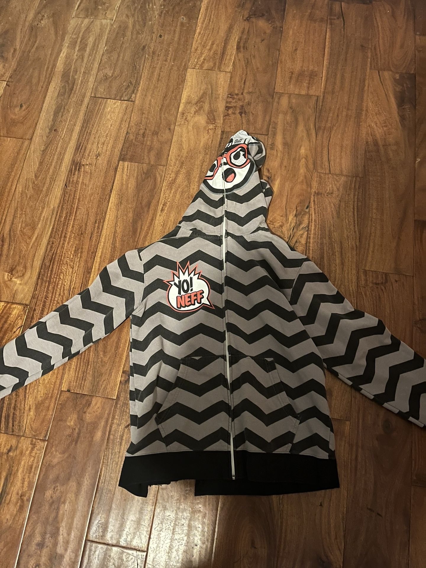 Full Zip Up Nerf Sweatshirt