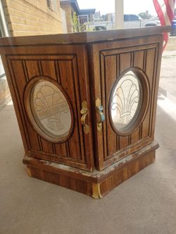 End Table Cubby