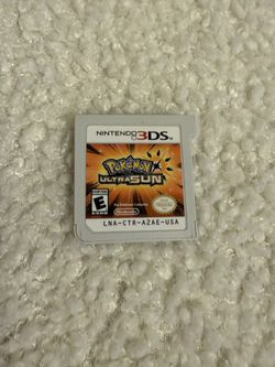 pokemon ultra sun game